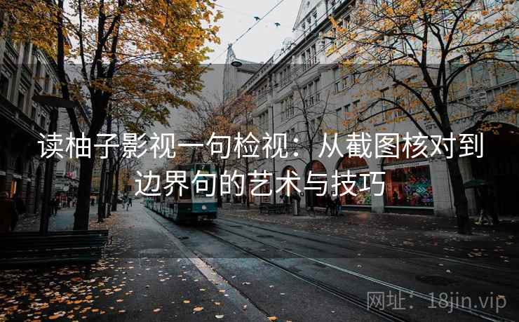 读柚子影视一句检视：从截图核对到边界句的艺术与技巧  第2张